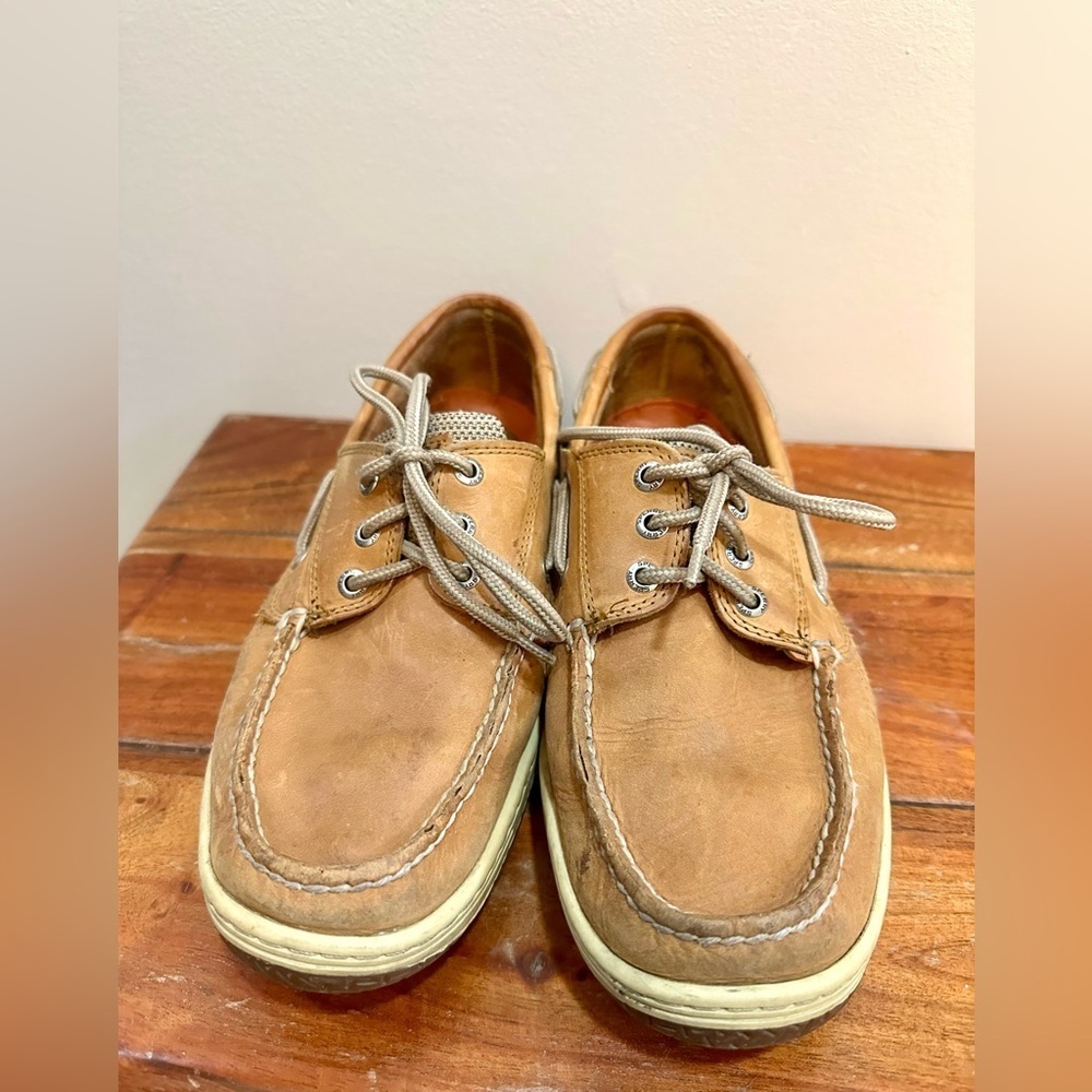 Sperry Billfish Casual Moc Toe Leather Boat Shoes Size 9.5 - Picture 4 of 8